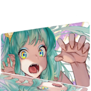 Anime Urusei Yatsura Lum Gaming XXL Rubber Keyboard Pad