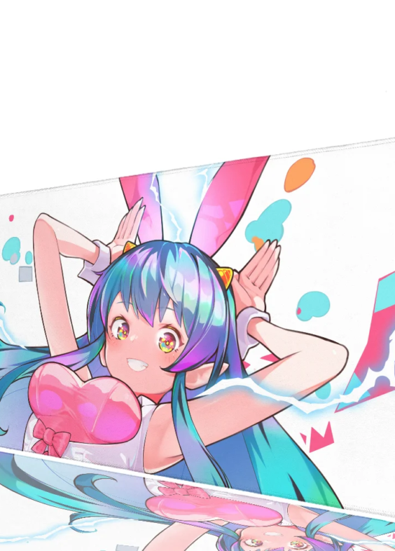 Urusei Yatsura Anime Lum Gaming XXL Rubber Keyboard Pad