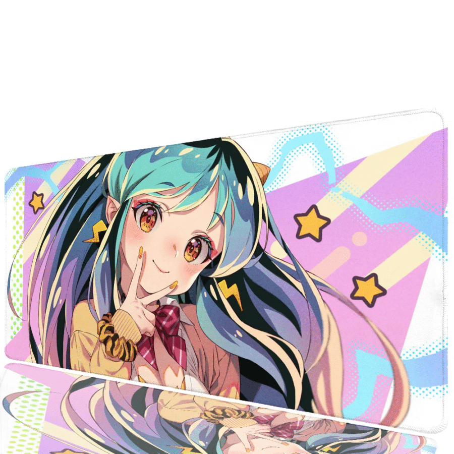 Urusei Yatsura Lum Anime Gaming XXL Rubber Keyboard Pad Urusei Yatsura Lum Anime Gaming XXL Rubber Keyboard Pad
