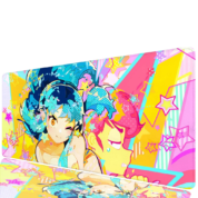 Anime Urusei Yatsura Lum Rubber Mouse Pad