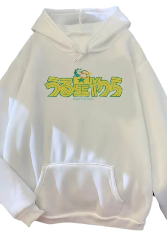 Urusei Yatsura Lum Anime White Hoodie