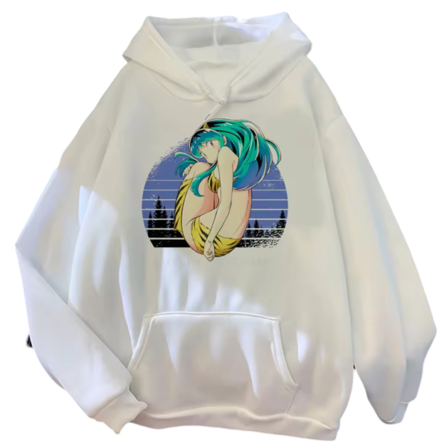 Anime Urusei Yatsura Lum Casual Hoodie