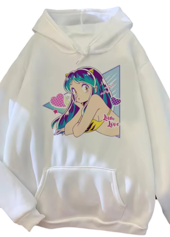 Urusei Yatsura Anime Lum Casual Hoodie