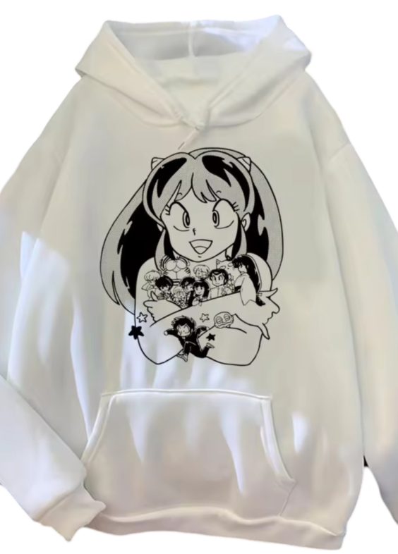Anime Urusei Yatsura Lum With Friends Hoodie