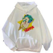 Urusei Yatsura Anime Lum Printed Hoodie