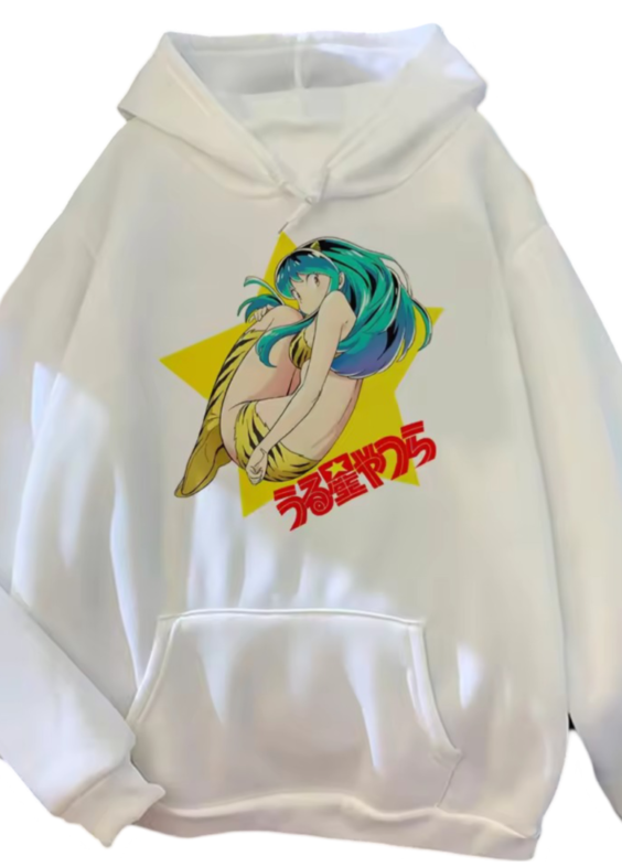 Urusei Yatsura Anime Lum Printed Hoodie