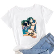 Anime Urusei Yatsura Lum Casual T-Shirt