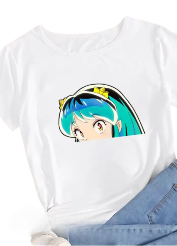 Urusei Yatsura Lum Anime T-Shirt For Women