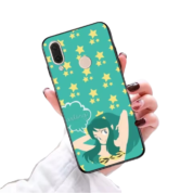 Anime Urusei Yatsura Lum Green Phone Cover For Redmi