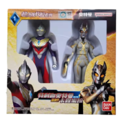 Anime Ultraman Tiga And Carmeara Action Figure Toy Set