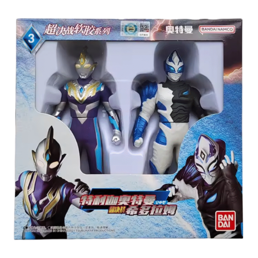 Anime Ultraman Trigger Sky Type And Hudram Action Figure Toy Set Anime Ultraman Trigger Sky Type And Hudram Action Figure Toy Set