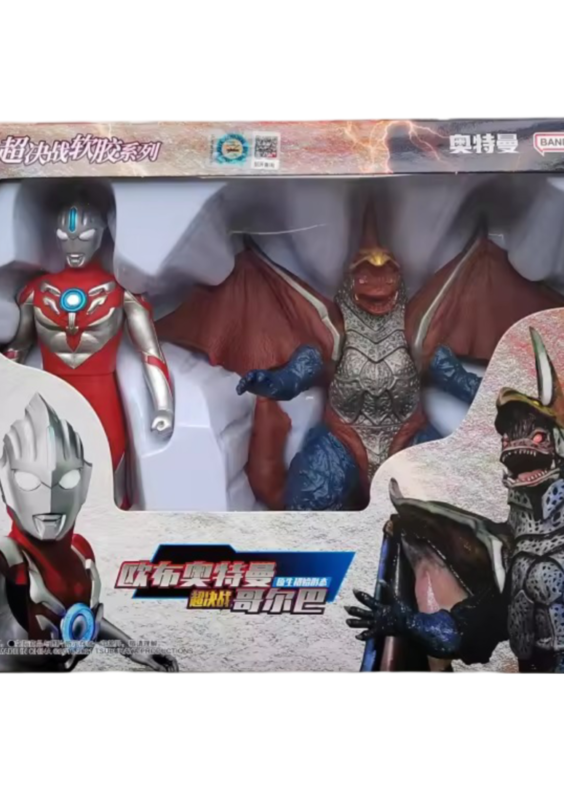 Anime Ultraman Orb And Ultra Monster Golber Action Figure Toy Set
