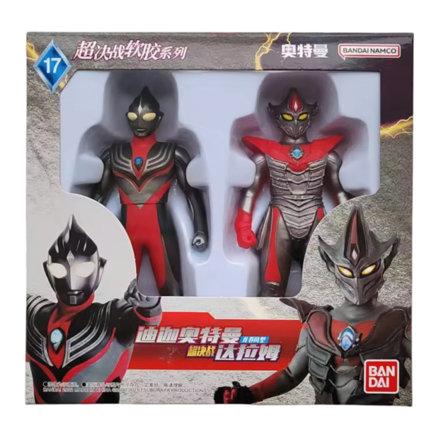 Anime Ultraman Tiga Power Type And Darramb Action Figure Toy Set Anime Ultraman Tiga Power Type And Darramb Action Figure Toy Set