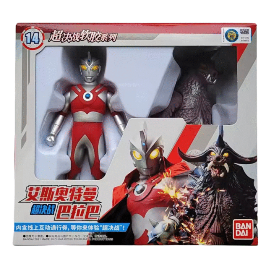 Anime Ultraman Ace And Ultra Monster Baraba Action Figure Toy Set