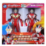 Anime Ultraman Max And Xenon Action Figure Toy Set