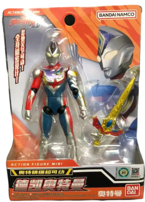 12cm Anime Ultraman Decker Flash Type Action Figure Toy