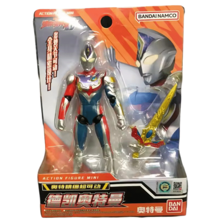 12cm Anime Ultraman Decker Flash Type Action Figure Toy 12cm Anime Ultraman Decker Flash Type Action Figure Toy