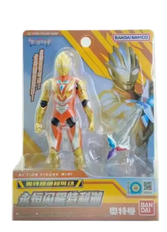 12cm Anime Ultraman Glitter Trigger Eternity Action Figure Toy