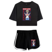 Uzaki-Chan Wants To Hang Out! Anime Hana Uzaki Printed Top And Shorts Set