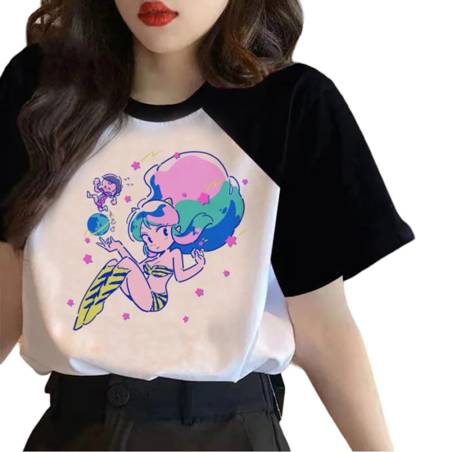 Anime Urusei Yatsura Lum Women T-Shirt