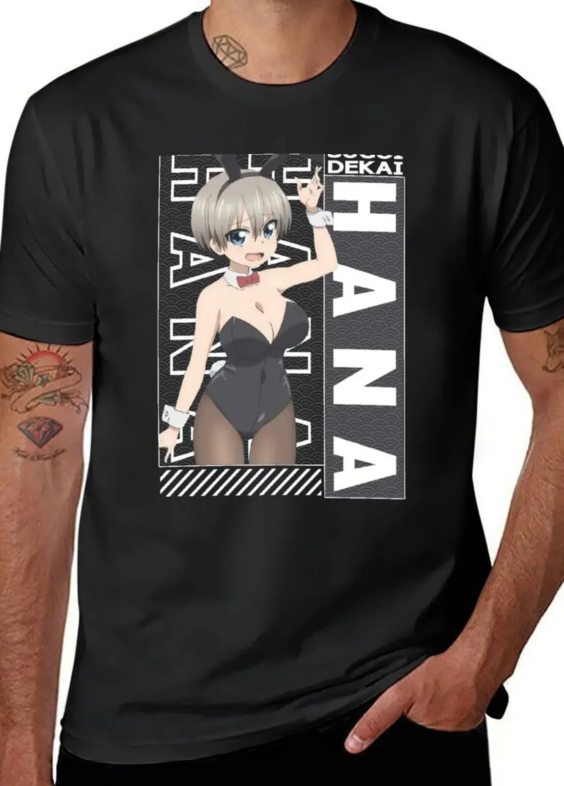 Anime Uzaki-Chan Wants To Hang Out! Hana Uzaki Bunny T-Shirt For Men