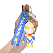 Anime Ultraman Decker Resin Keychain Pendant
