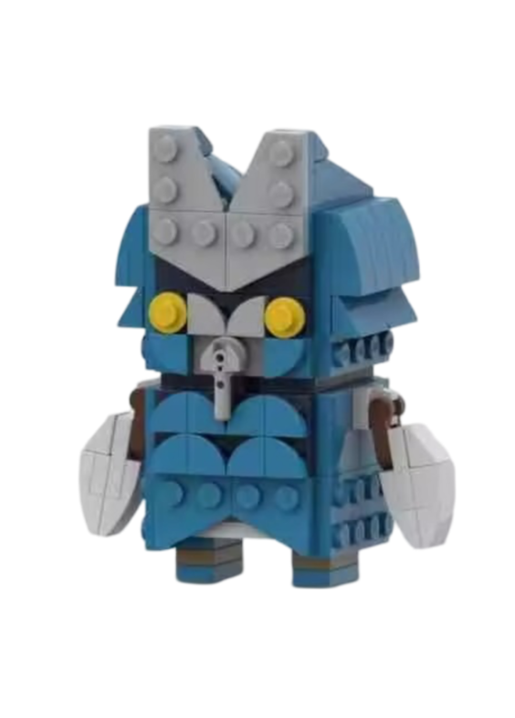 Anime Ultraman Alien Baltan Assemble Blocks Toy