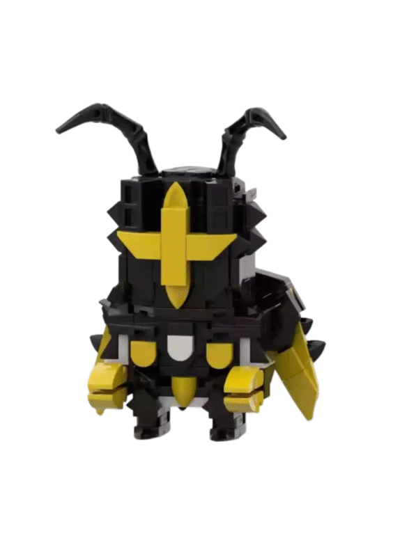 Anime Ultraman Zetton Assemble Blocks Toy