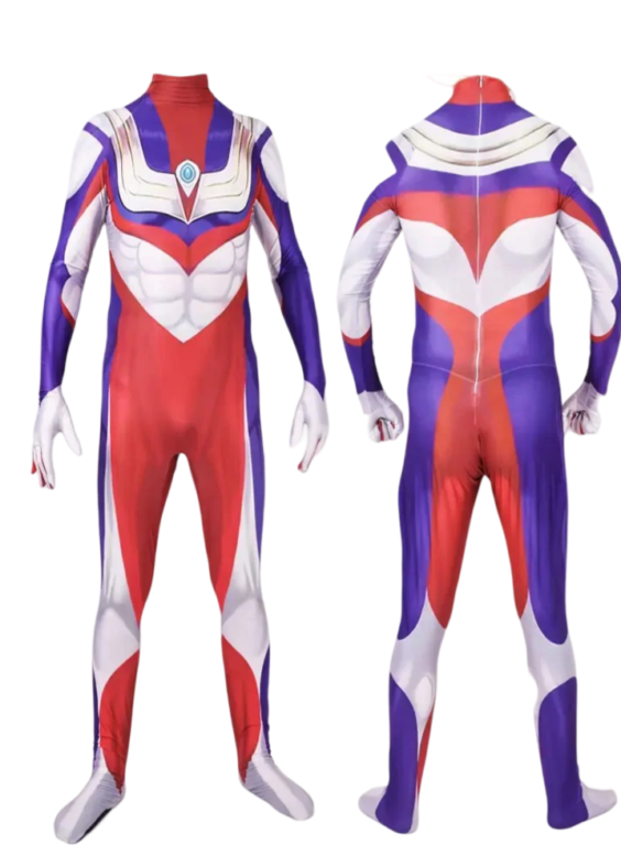 Anime Ultraman Tiga Cosplay Costume