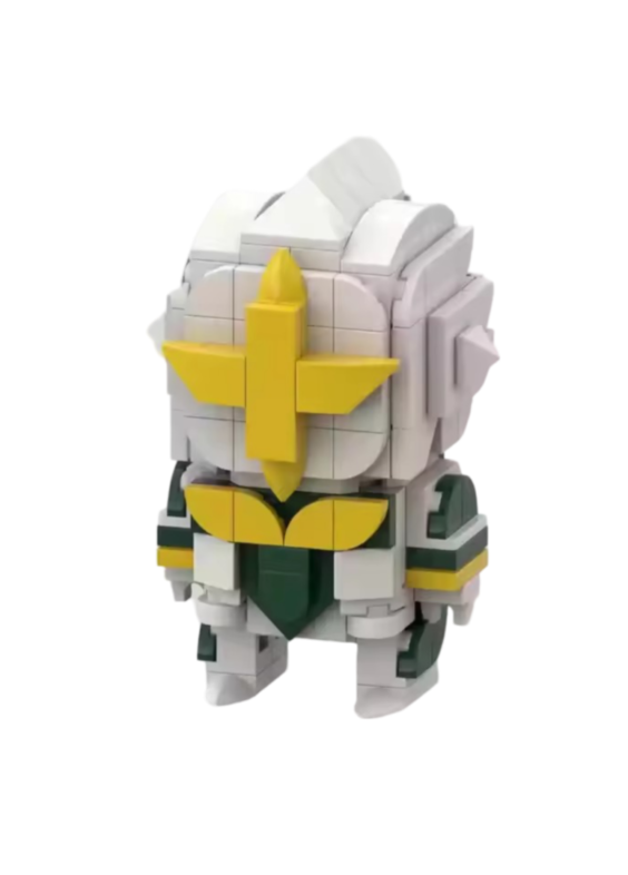 Anime Ultraman Mirror Knight Assemble Blocks Toy