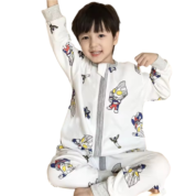 Anime Ultraman Children White Pajamas