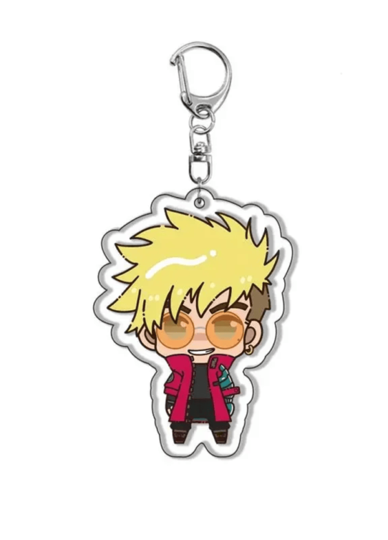 Anime Trigun Vash The Stampede Keychain
