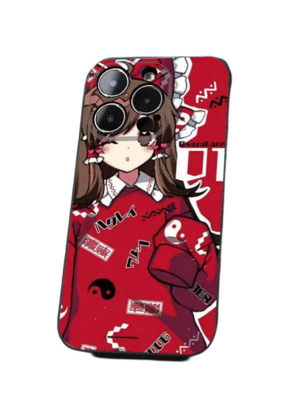 Anime Touhou Project Reimu Hakurei Phone Case For iPhone