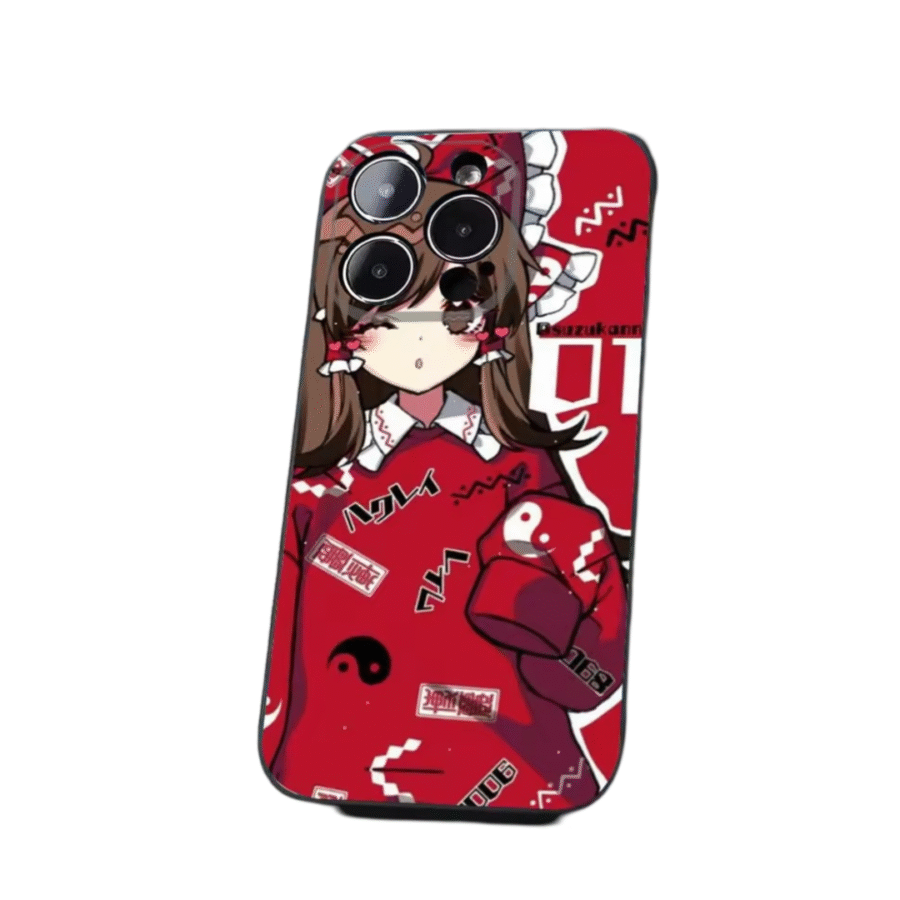 Anime Touhou Project Reimu Hakurei Phone Case For iPhone Anime Touhou Project Reimu Hakurei Phone Case For iPhone