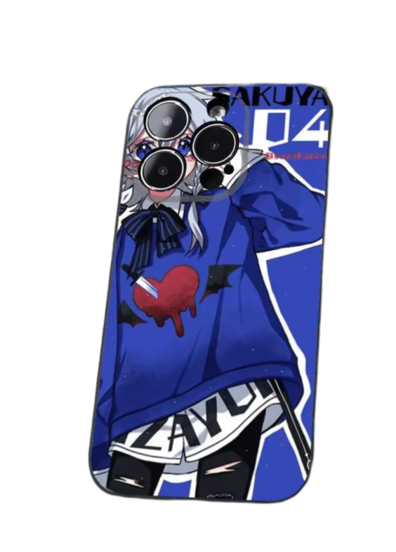 Anime Touhou Project Sakuya Izayoi Phone Case For iPhone