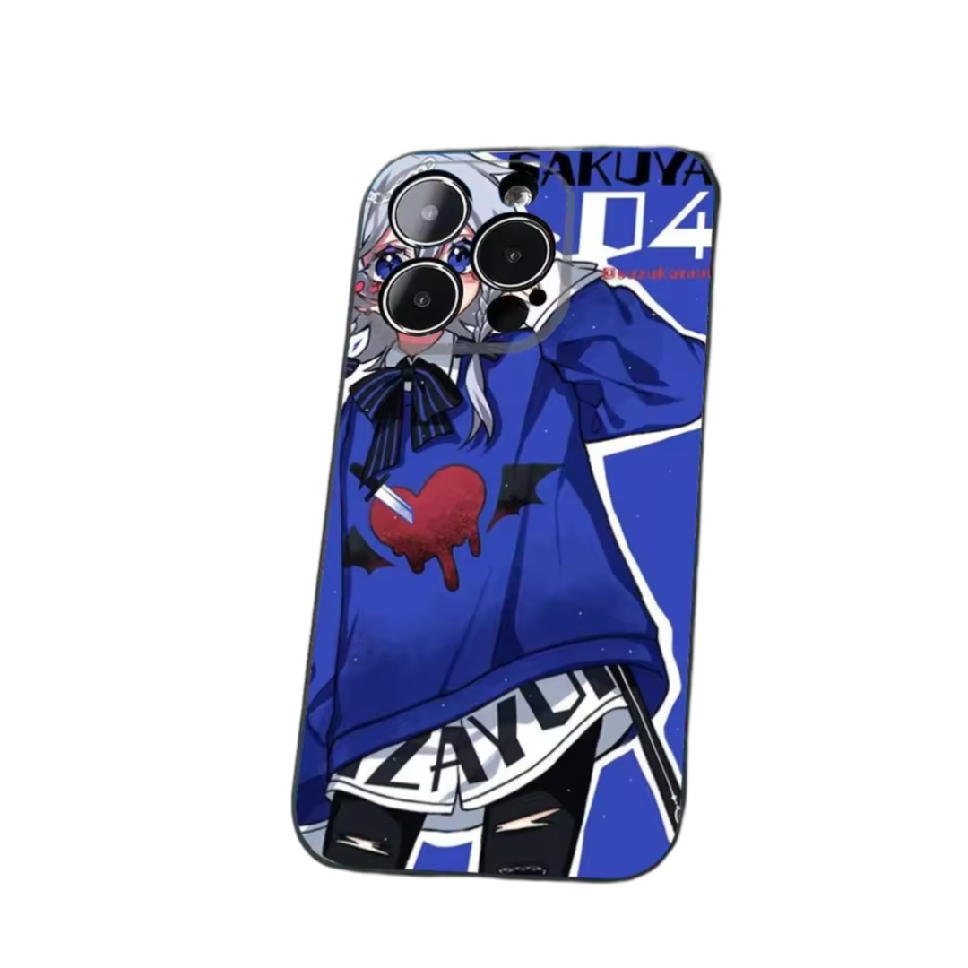 Anime Touhou Project Sakuya Izayoi Phone Case For iPhone Anime Touhou Project Sakuya Izayoi Phone Case For iPhone