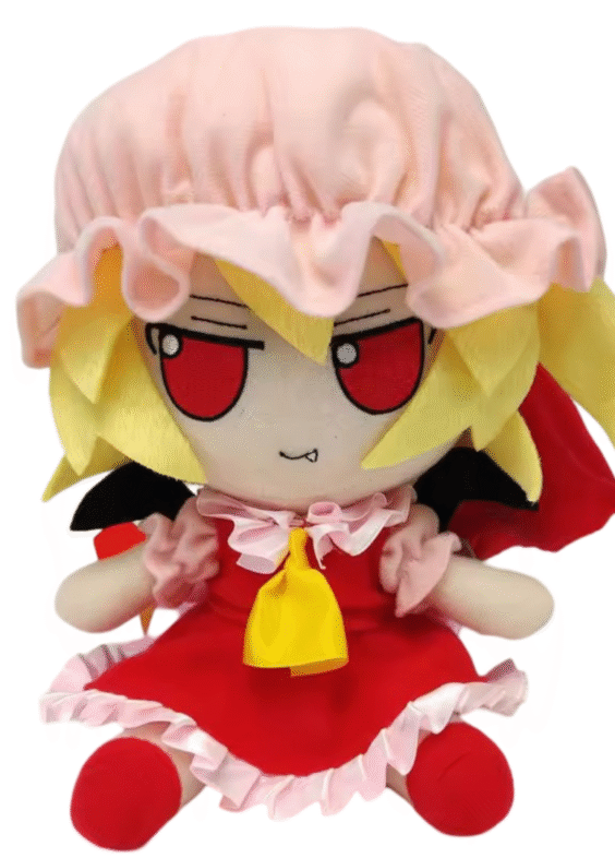Anime Touhou Project Flandre Scarlet Plush Toy