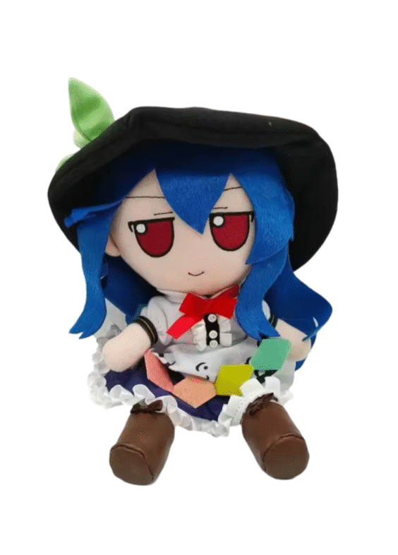 Anime Touhou Project Tenshi Hinanawi Plush Toy