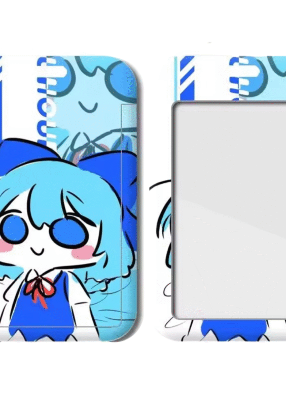 Anime Touhou Project Cirno Ferrule Meal Card Holder