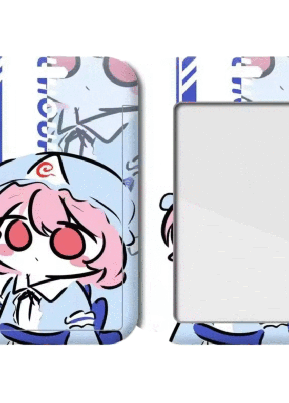 Anime Touhou Project Yuyuko Saigyouji Ferrule Meal Card Holder