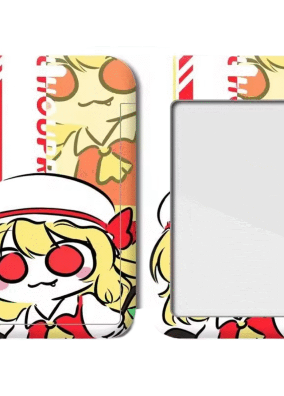Anime Touhou Project Flandre Scarlet Ferrule Meal Card Holder