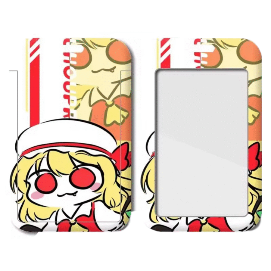 Anime Touhou Project Flandre Scarlet Ferrule Meal Card Holder Anime Touhou Project Flandre Scarlet Ferrule Meal Card Holder