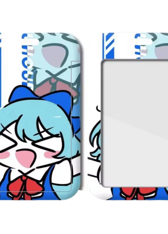 Touhou Project Anime Cirno Ferrule Meal Card Holder