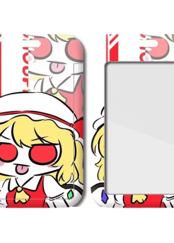 Touhou Project Anime Flandre Scarlet Ferrule Meal Card Holder