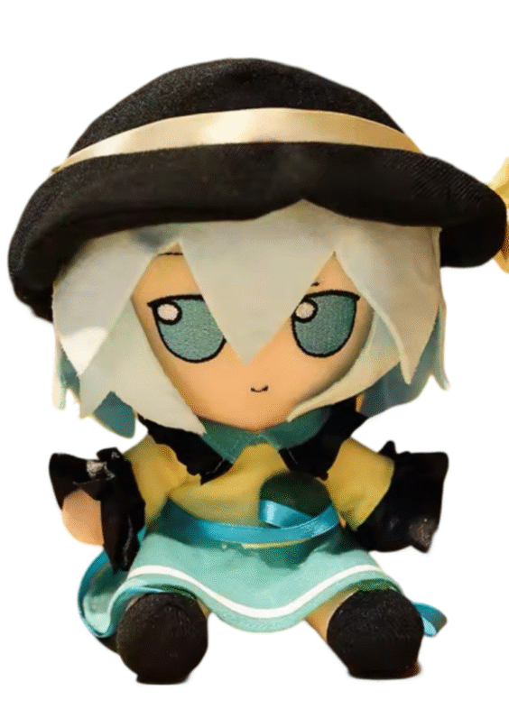Anime Touhou Project Koishi Komeiji Soft Stuffed Plush Toy