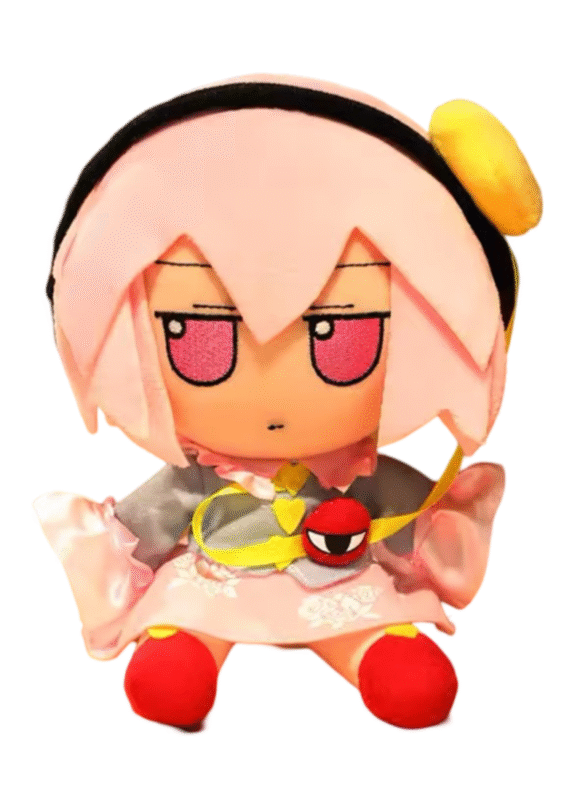 Anime Touhou Project Satori Komeiji Soft Stuffed Plush Toy