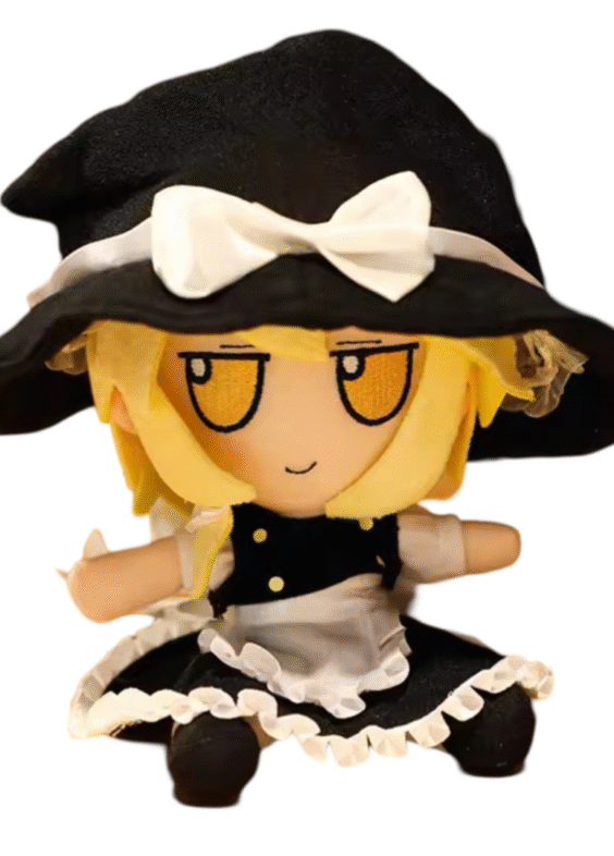 Anime Touhou Project Marisa Kirisame Soft Stuffed Plush Toy