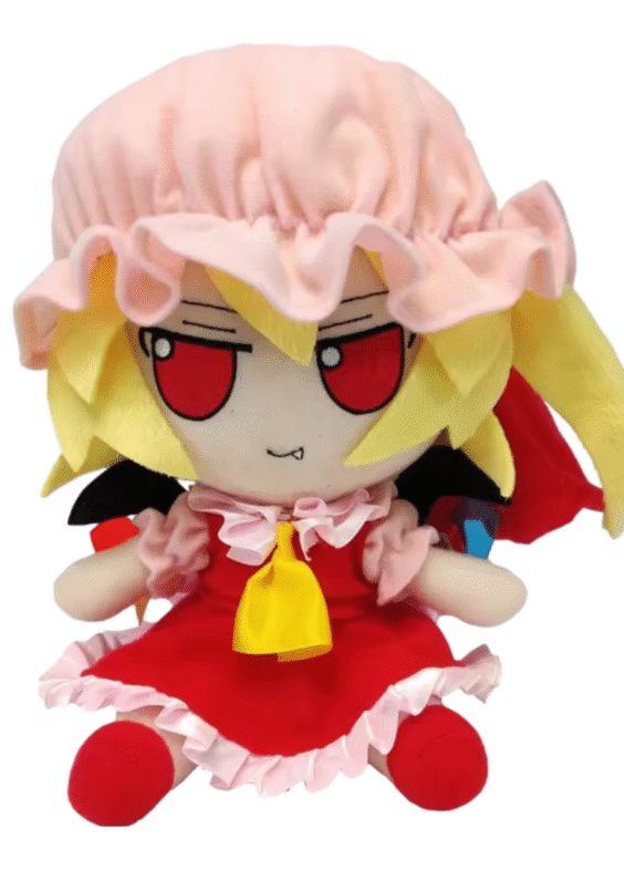 Anime Touhou Project Flandre Scarlet Soft Stuffed Plush Toy