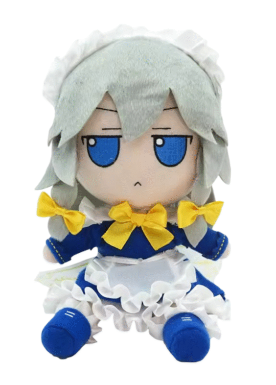 Anime Touhou Project Izayoi Sakuya Soft Stuffed Plush Toy
