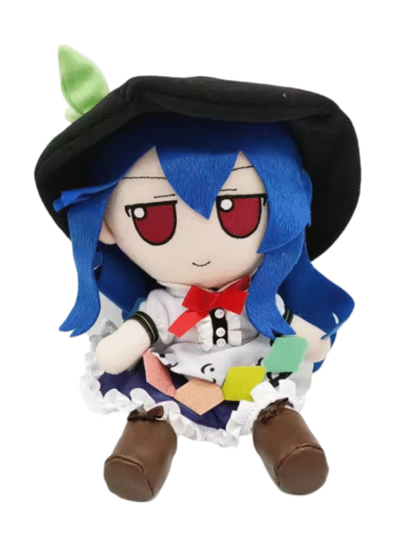 Anime Touhou Project Hinanawi Tenshi Soft Stuffed Plush Toy